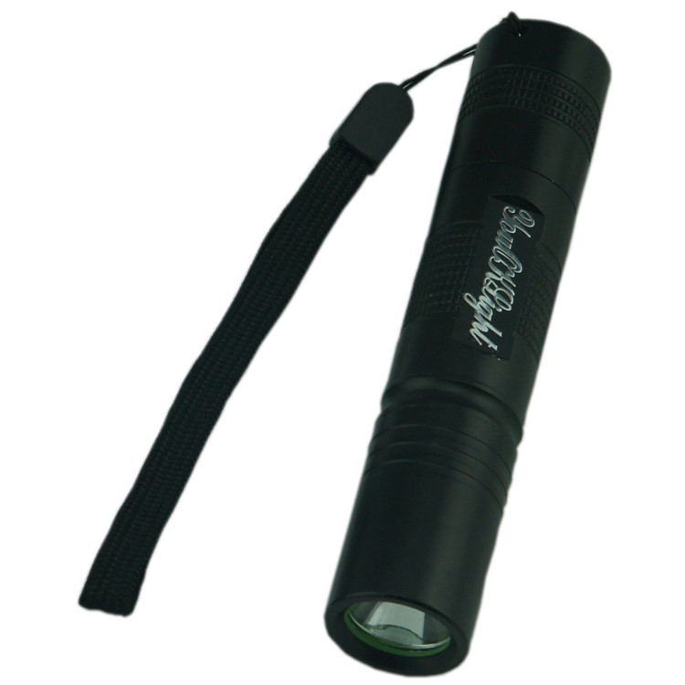 YK6203 Portable Rechargeable LED Flashlights for Camping Hiking Everyday Use - Black-1