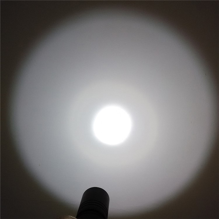 YK6203 Portable Rechargeable LED Flashlights for Camping Hiking Everyday Use - Black-11