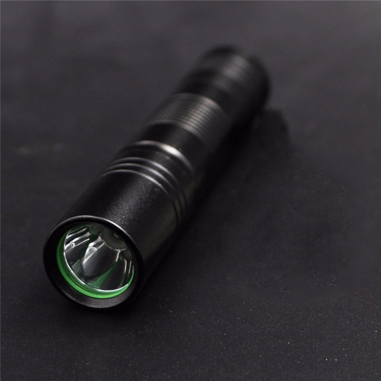 YK6203 Portable Rechargeable LED Flashlights for Camping Hiking Everyday Use - Black-14