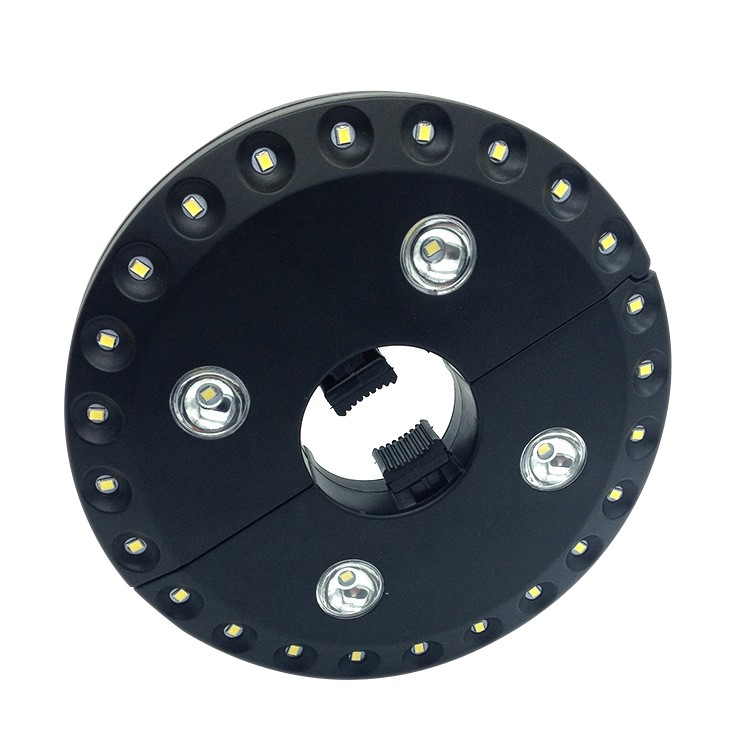 Patio Umbrella Light Cordless 28 LED Night Light 100 Lumens Decorative Hanging Ornaments Light - Black-4