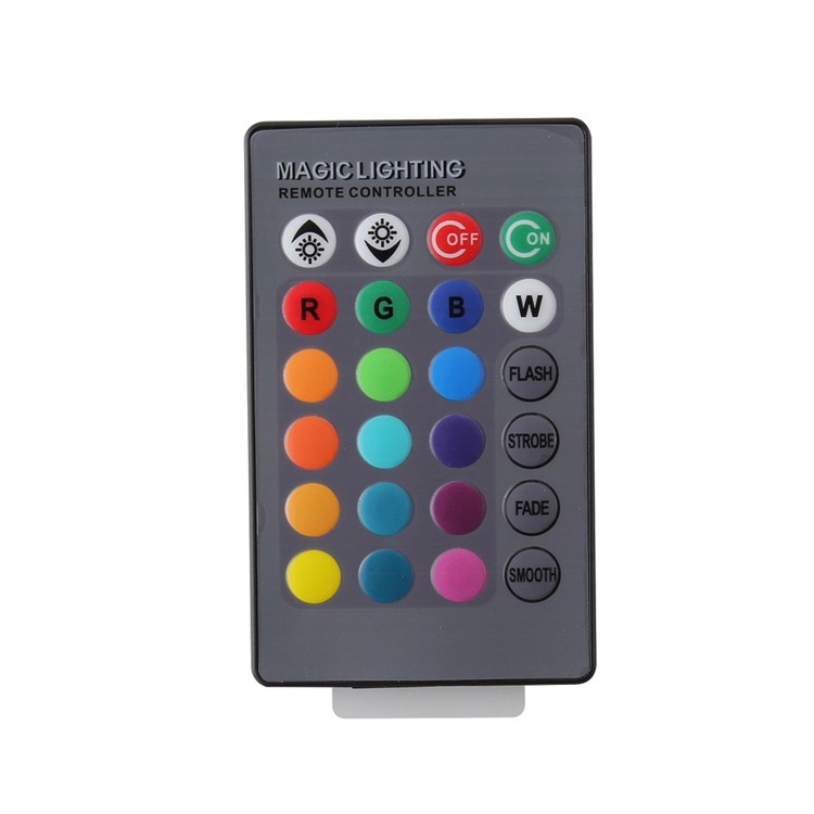YouOKLight YK0322 E14 3W RGB Light Remote Control Candle Bulb - Silver-8