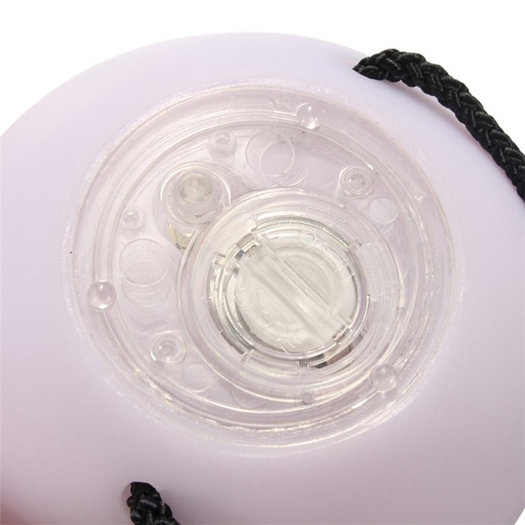 YK0430 2PCS/Set LED POI Thrown Balls for Belly Dance Level Hand Props-4