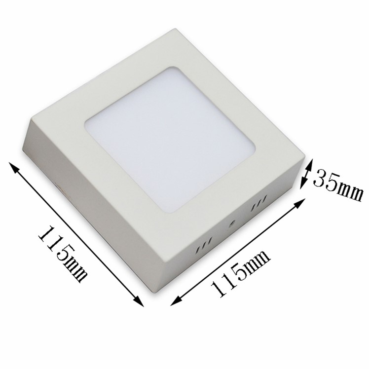 JIAWEN 6W Lampe De Plafond Monté En Surface LED Plafonnier - Couleur De La Lumière: Blanc Chaud-4