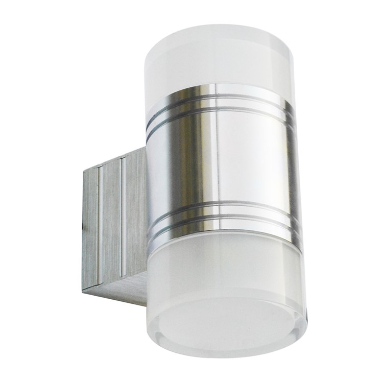 JIAWEN 2x3W COB 2-Head LED Wall Light Waterproof Wall Lamp AC 85-265V - Cool White-2
