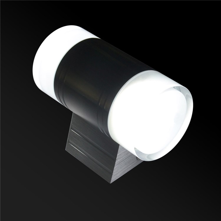 JIAWEN 2x3W COB 2-Head LED Wall Light Waterproof Wall Lamp AC 85-265V - Cool White-5