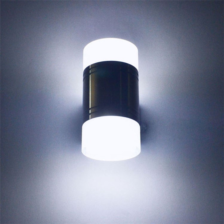 JIAWEN 2x3W COB 2-Head LED Wall Light Waterproof Wall Lamp AC 85-265V - Cool White-9