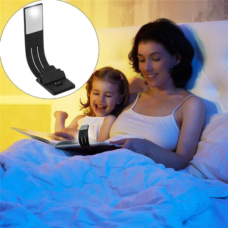 2-Brightness-Level Flexible Kindle Light E-Reader LED Reading Lamp Light USB Rechargeable-11