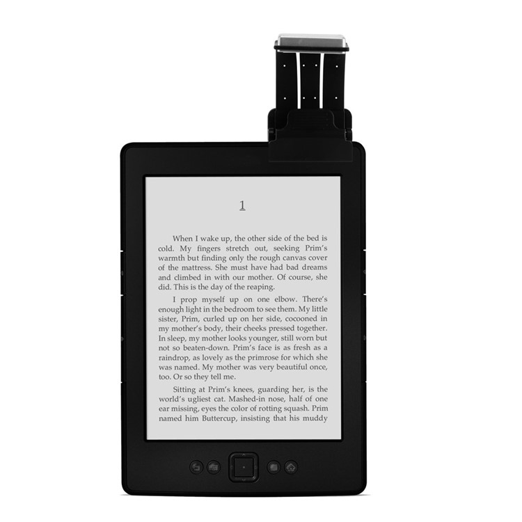 2-Brightness-Level Flexible Kindle Light E-Reader LED Reading Lamp Light USB Rechargeable-9