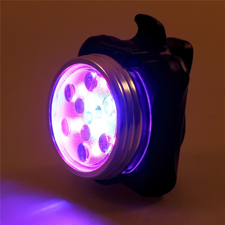 Charging Bicycle Lamp 6 Red SMD + 3 Blue SMD-10