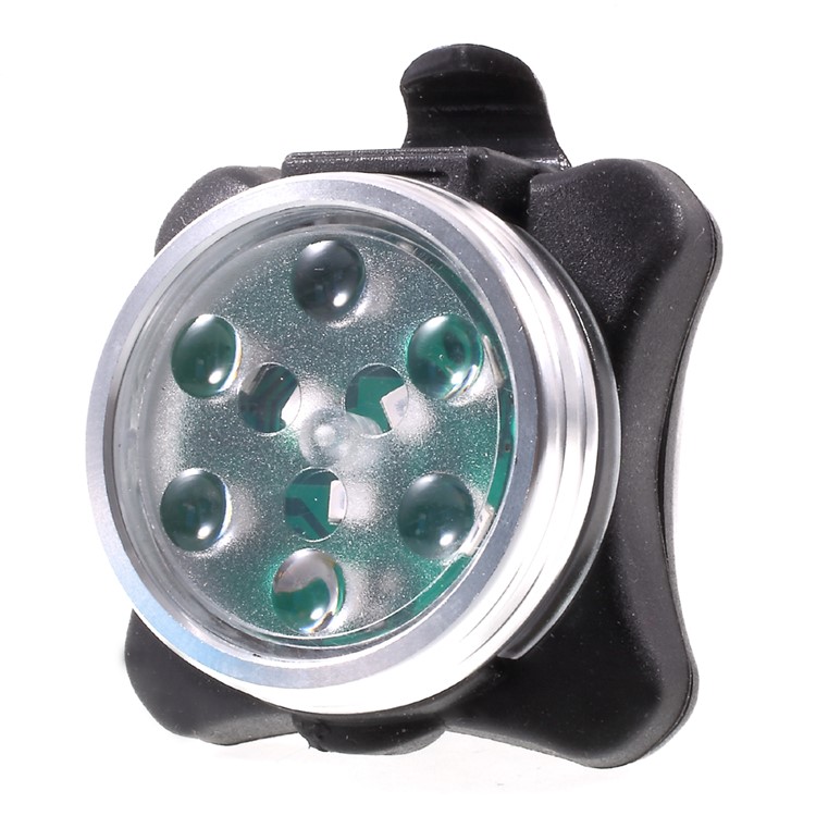Charging Bicycle Lamp 6 Red SMD + 3 Blue SMD-2