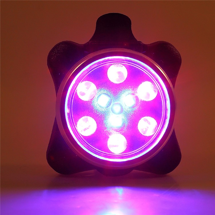 Charging Bicycle Lamp 6 Red SMD + 3 Blue SMD-9