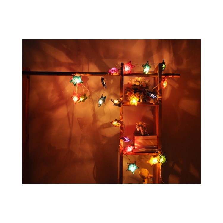 YK0410 Creative LED Star String Lights Set - EU Plug-10