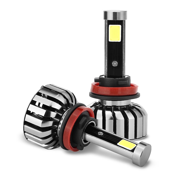 One Pair H8/H9/H11 N711 80W 8000LM 6000K Cool White LED Car Headlight-1