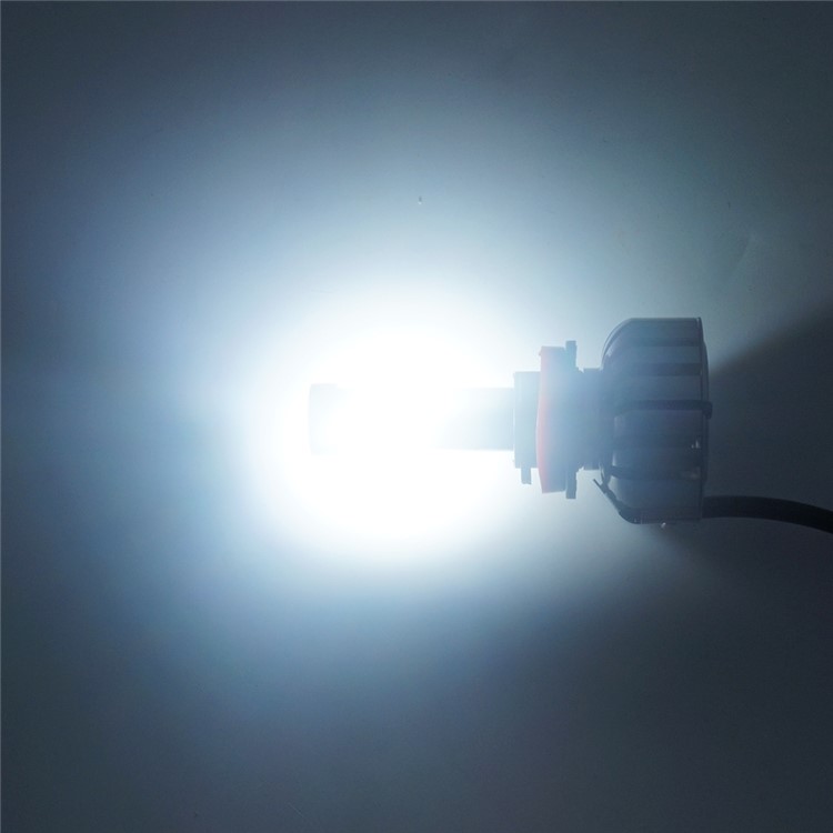 One Pair H8/H9/H11 N711 80W 8000LM 6000K Cool White LED Car Headlight-12