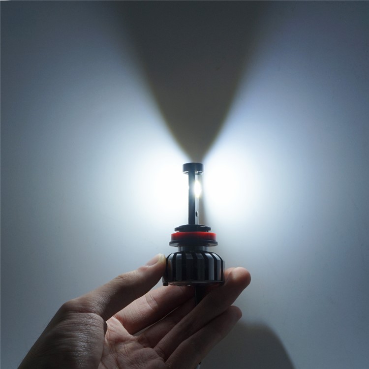 One Pair H8/H9/H11 N711 80W 8000LM 6000K Cool White LED Car Headlight-9
