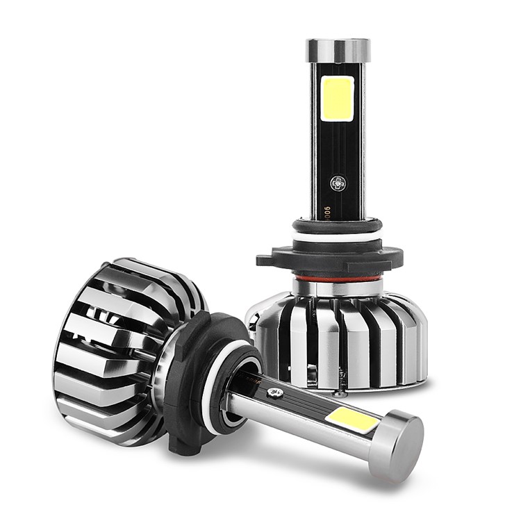 One Pair 9006 N7 80W 8000LM 6000K Cool White LED Car Headlight-1