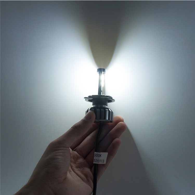 One Pair H4 N7 80W 8000LM 6000K Cool White LED Car Headlight-10