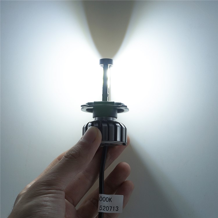 One Pair H4 N7 80W 8000LM 6000K Cool White LED Car Headlight-11
