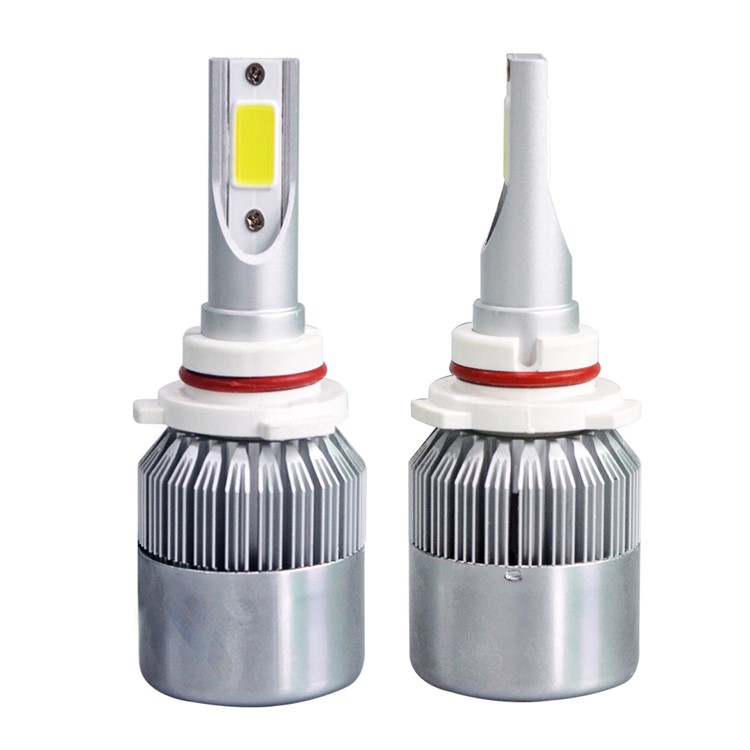 One Pair 9006/HB4 C9 72W 7200LM 6000K Cool White LED Car Headlight-7