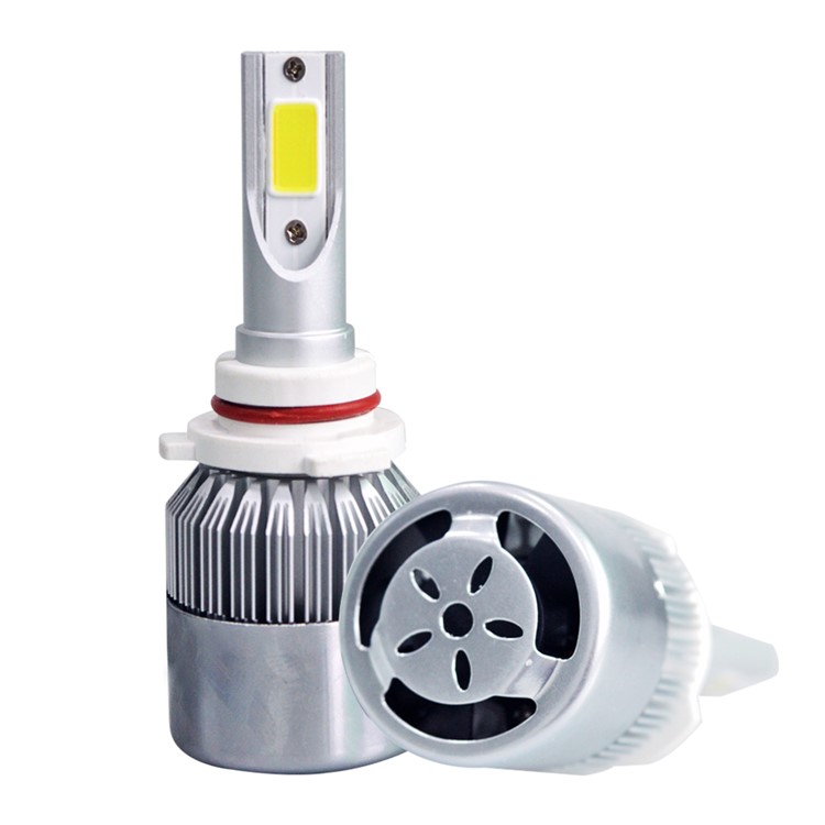 One Pair 9006/HB4 C9 72W 7200LM 6000K Cool White LED Car Headlight-9