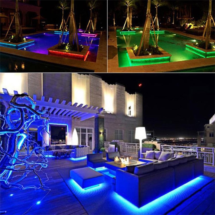 JIAWEN 5M 300 x 5050 SMD RGBW LED Flexible Strip Light with 2.4G RF Remote Controller - EU Plug-15