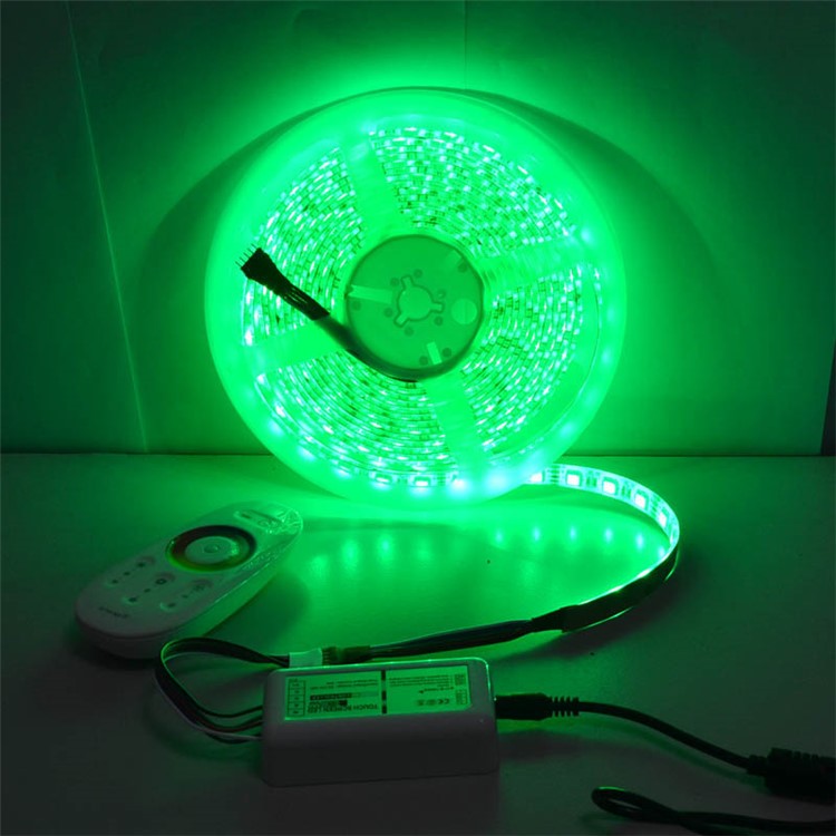 JIAWEN 5M 300 x 5050 SMD RGBW LED Flexible Strip Light with 2.4G RF Remote Controller - EU Plug-19