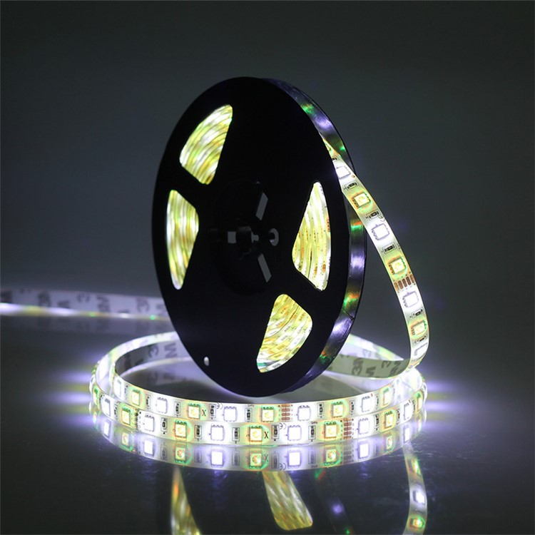 JIAWEN 5M 300 x 5050 SMD RGBW Waterproof LED Flexible Strip Lights with 44 Keys Remote Controller-16