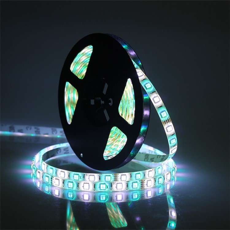 JIAWEN 5M 300 x 5050 SMD RGBW Waterproof LED Flexible Strip Lights with 44 Keys Remote Controller-8