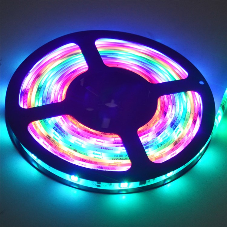 JIAWEN 5M 150 x 5050 SMD Waterproof Full Color LED Strip Lights - EU Plug-16