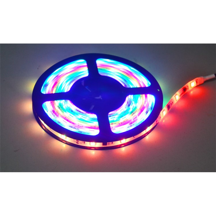 JIAWEN 5M 150 x 5050 SMD Waterproof Full Color LED Strip Lights - EU Plug-7