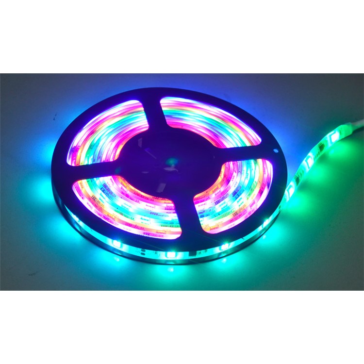 JIAWEN 5M 150 x 5050 SMD Waterproof Full Color LED Strip Lights - EU Plug-9