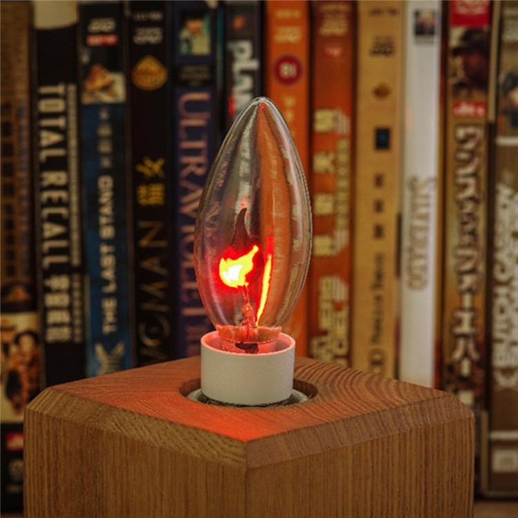 6PCS E14 3W 150lm Red Light Flame-Shaped LED Light-6
