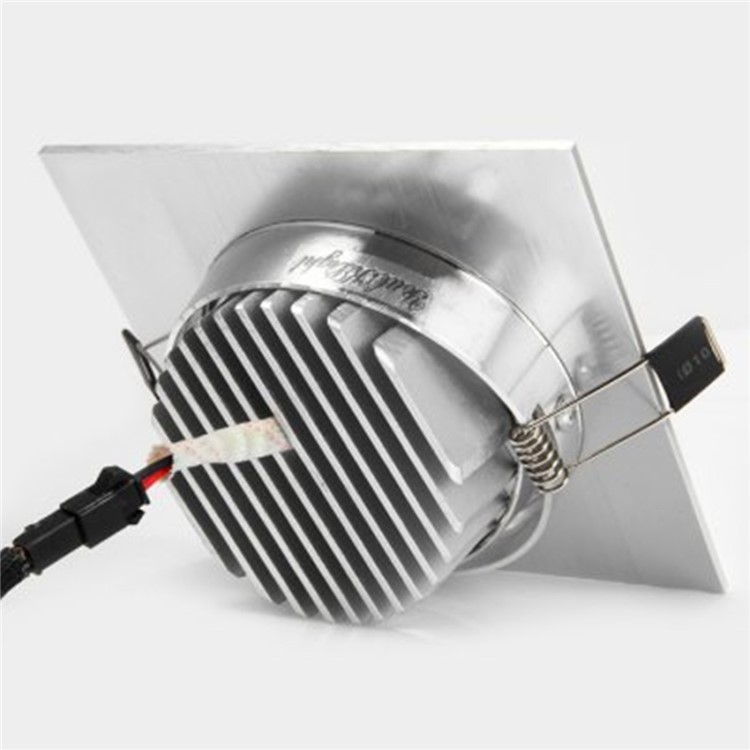YK4437 5W Warm White Ceiling Light Lamp AC85-265V - Silver / Warm White-3