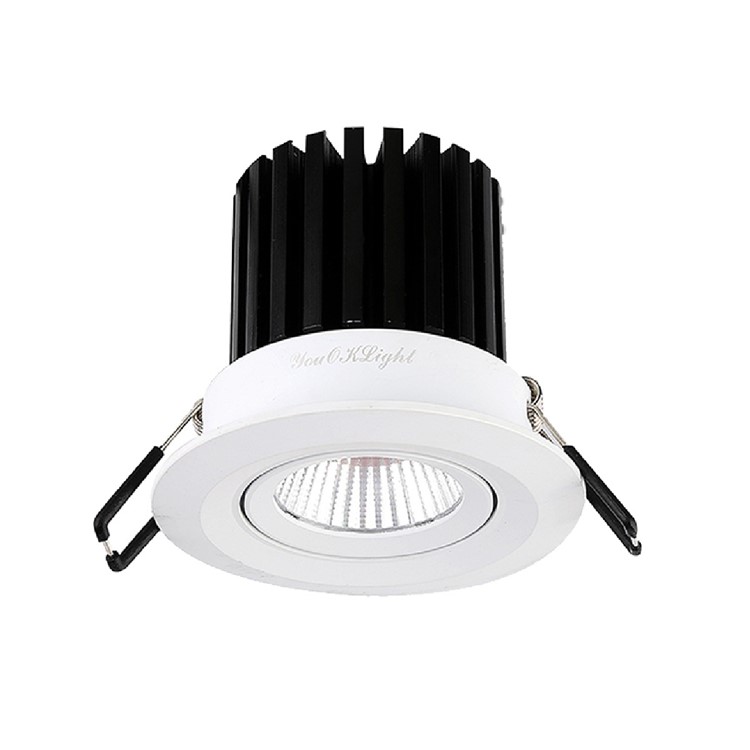 1PC YK4426 11W Cree COB 800LM 3000K Warm White LED Recessed Ceiling Light AC 100-240V-2