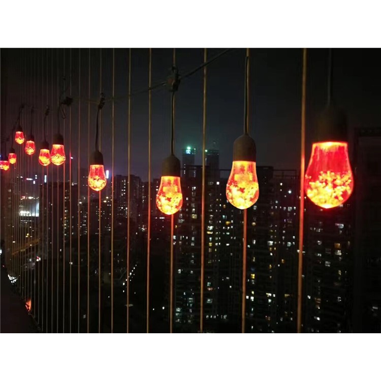 12-LED-Kugeln Solar String Licht Wasserdicht Terrasse String Licht Im Freien Hochzeit Party Weihnachten Licht-2