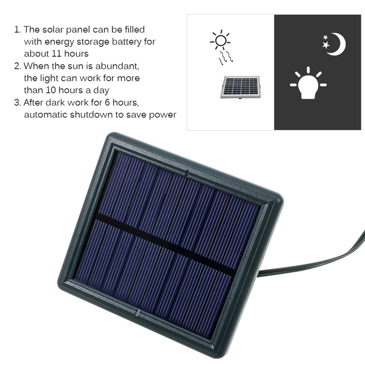 12-LED-Kugeln Solar String Licht Wasserdicht Terrasse String Licht Im Freien Hochzeit Party Weihnachten Licht-8