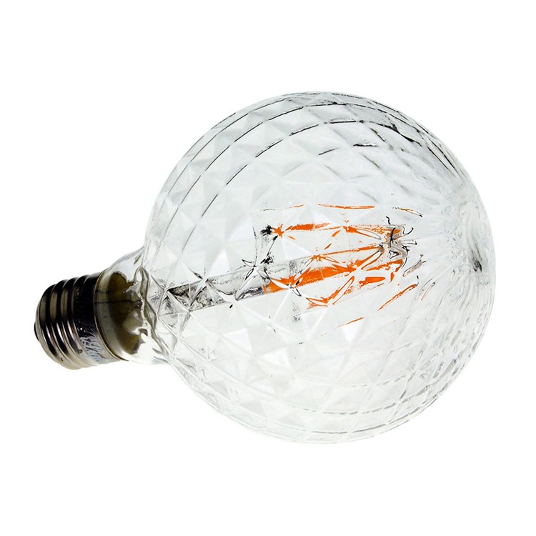 YK0850 E27 40W Warm White Pineapple Shape Bulb Retro Lamp 220V - Silver-2