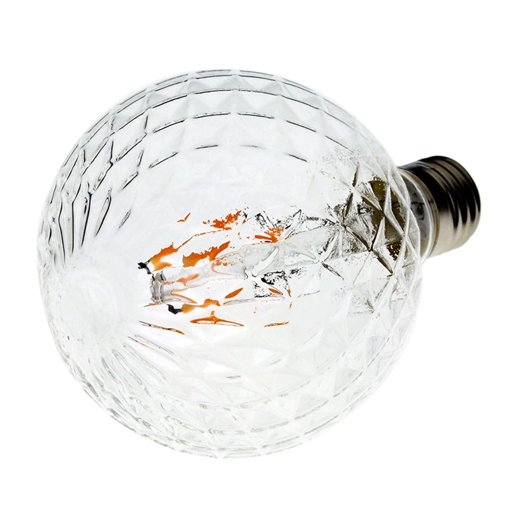 YK0850 E27 40W Warm White Pineapple Shape Bulb Retro Lamp 220V - Silver-3