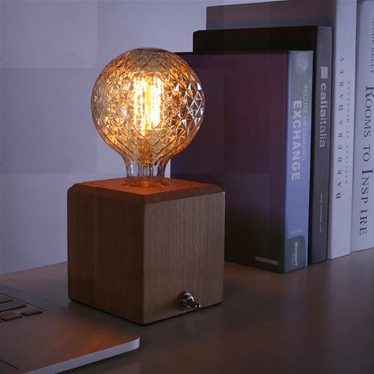 YK0850 E27 40W Warm White Pineapple Shape Bulb Retro Lamp 220V - Silver-5