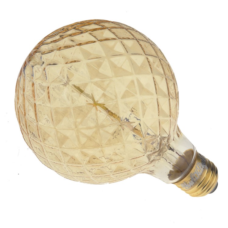 YK0851 E27 40W Retro Pineapple Shape Tungsten Filament Bulb AC 220V-240V-2