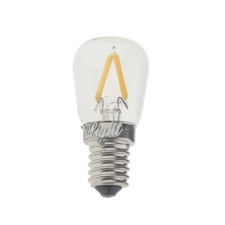 YK0839 E14 2W Warm White LED Bulb AC 220V - Transparent-3