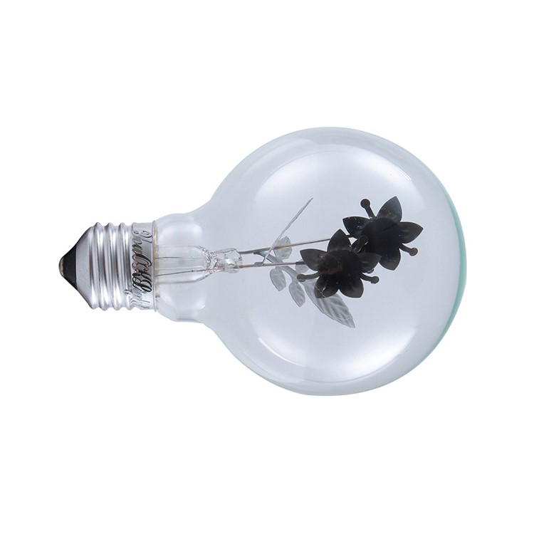 YK0847 E27 3W Sunflower NEON Warm White Filament Bulb AC 220V-4