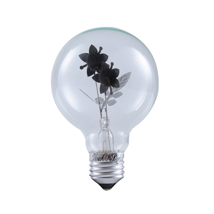 YK0847 E27 3W Sunflower NEON Warm White Filament Bulb AC 220V-5