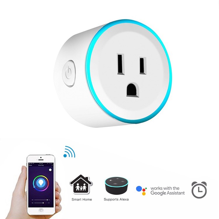 

Красочные Светодиодные Светильники Wifi Интеллектуальный Пульт Дистанционного Управления Для Android-смартфона Android Ios - Американская Вилка