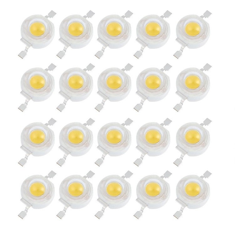 50PCS/Lot YOUOKLIGHT YK6622 High Power LED Chip 1W SMD COB Light Emitter Lamp - Warm White Light-8