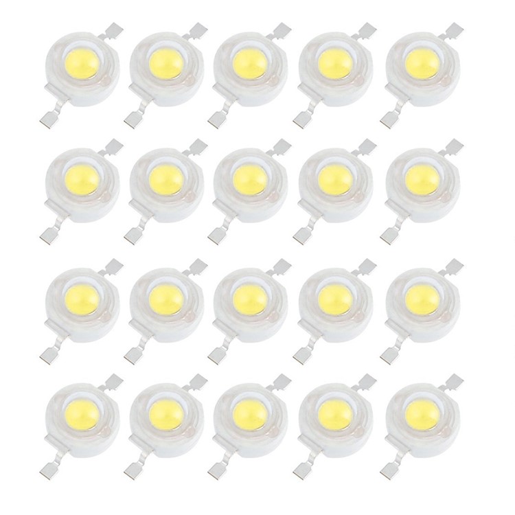 50PCS/Lot YOUOKLIGHT YK6622 1W High Power LED Chip SMD COB Light Emitter Lamp - White Light-4