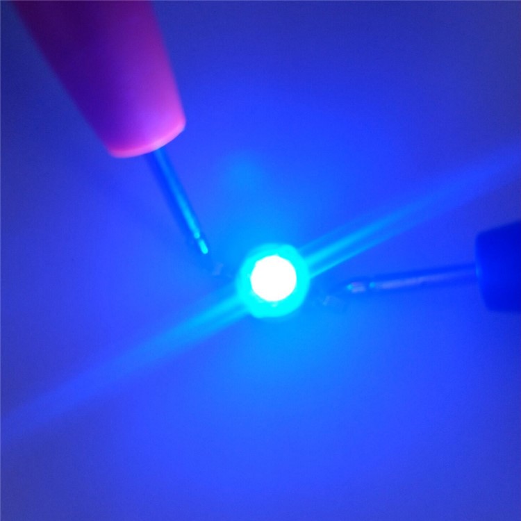 50PCS/Lot YOUOKLIGHT YK6622 High Power LED Chip Super Bright Intensity 1W SMD COB Lamp Emitter - Blue Light-3