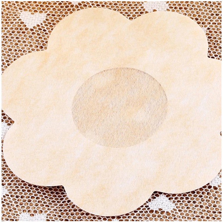 5Pairs/Set Petal Shape Nipple Pasties Disposable Breast Lift Tape-5