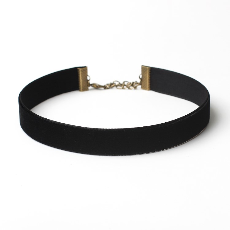 6Pcs/Set European Style Gothic Neckband Choker Necklace Combination Set - Black / Style A-3