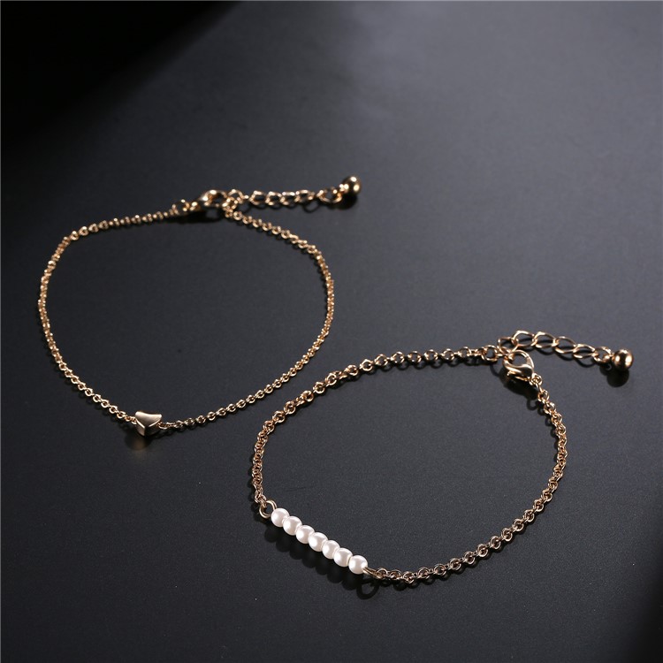 Women's Trendy Jewelry Set Elegant Look Alloy Diamond Delicate Jewelry Set - Style A-6